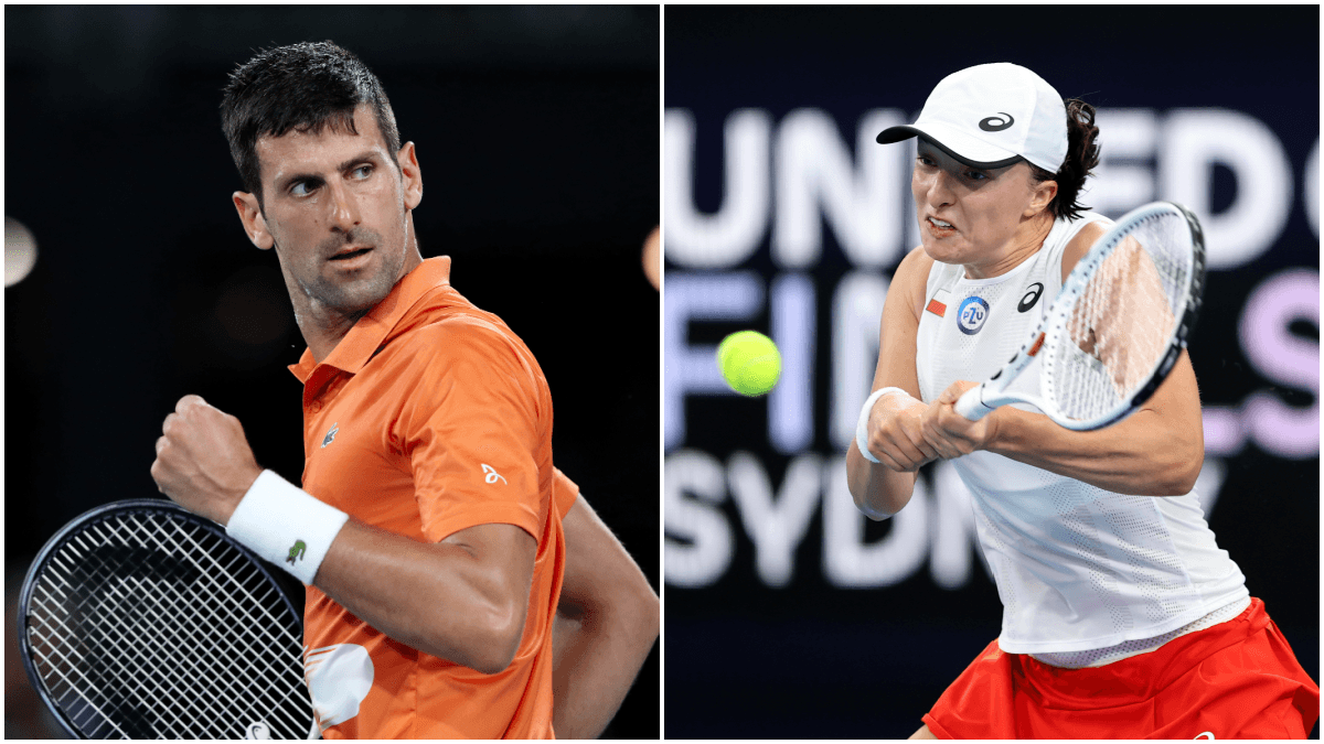 Australian Open Odds: Novak Djokovic and Iga Swiatek Heavy Favorites in Melbourne article feature image