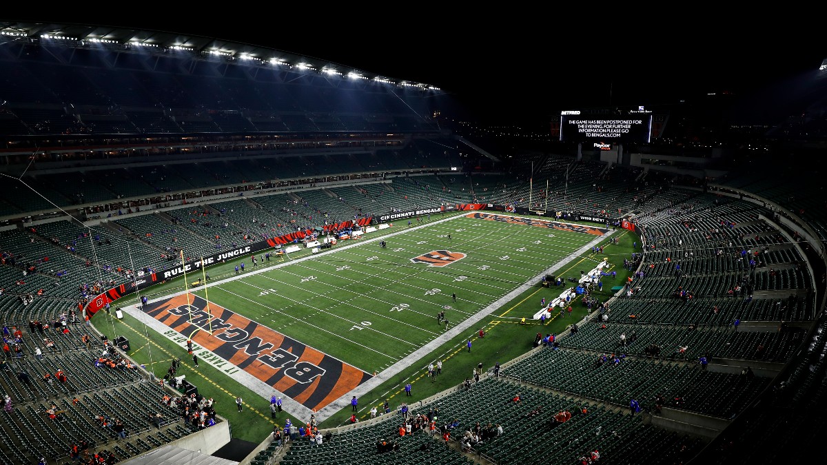 How Bills vs. Bengals No Contest Affects NFL Futures, Including Win Totals, Super Bowl article feature image