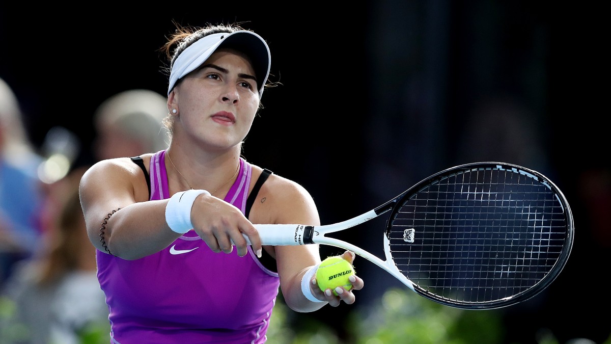 Australian Open Match Previews & Picks: How to Bet Bianca Andreescu vs. Marie Bouzkova (January 15) article feature image