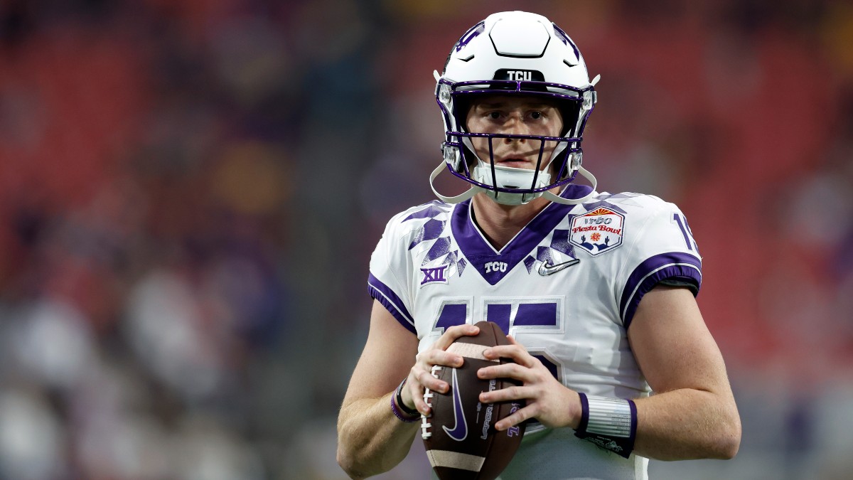 National Championship Odds: Heavy Betting Action Resulting in Early Line Movement For TCU vs Georgia article feature image