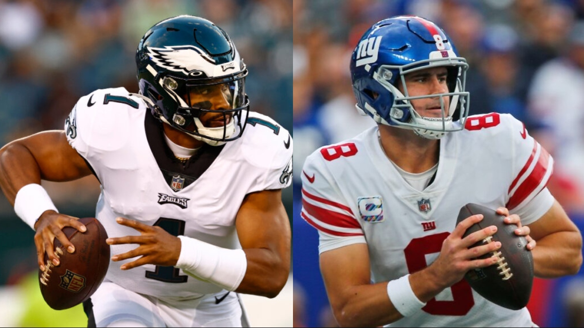 Bet $10, Get $200 if Hurts or Jones Has 1+ Passing Yard (& More)!