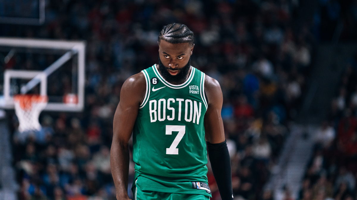 Jaylen Brown Boston Celtics Game-Used #7 Green Jersey vs. Toronto Raptors  on April 5, 2023