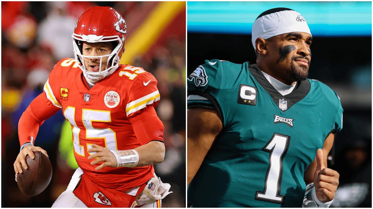 Super Bowl MVP Odds: Patrick Mahomes, Jalen Hurts Heavy Favorites to Win Award article feature image