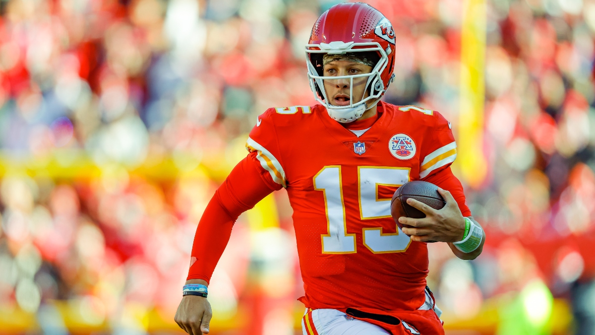 Patrick Mahomes Tracking Historically Low Betting Percentage in AFC Championship Game article feature image