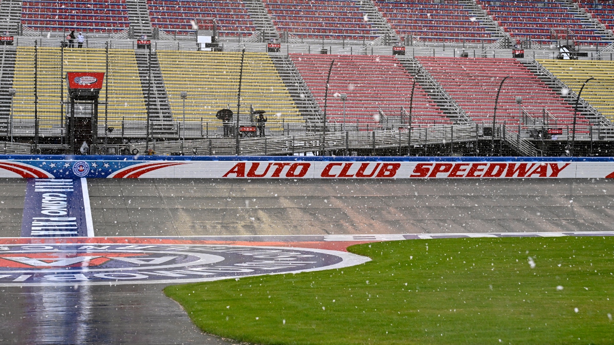 NASCAR Weather Forecast for Auto Club: Rain Could Delay Sunday’s Pala Casino 400 article feature image