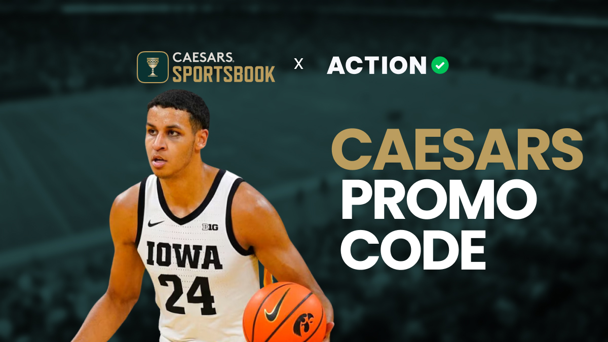 Caesars Sportsbook Promo Code: $1,250 First Bet Available for Wednesday College Hoops, All Events article feature image