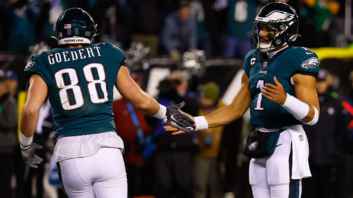 Dallas Goedert Props: Target This TE Bet in Chiefs vs. Eagles Super Bowl article feature image