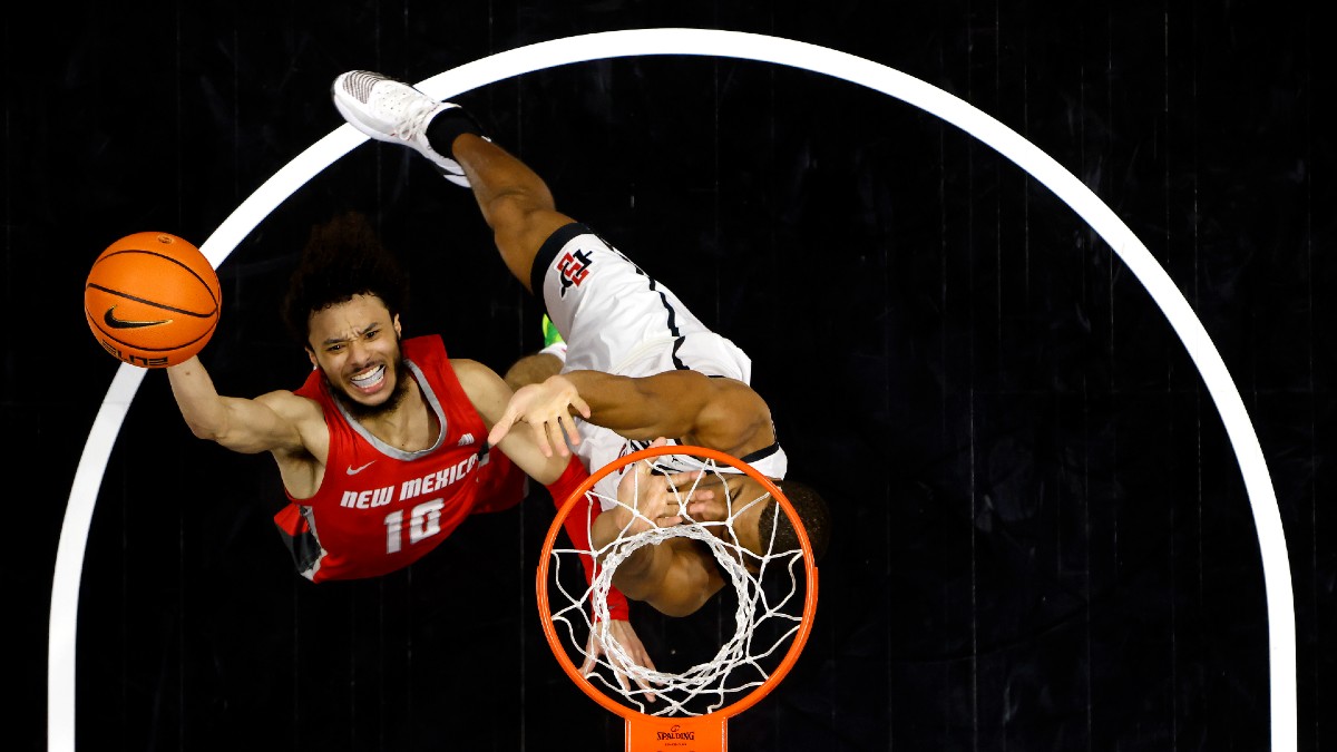 NCAAB Predictions & Odds: Stuckey’s 6 Betting Spots for Saturday, Featuring San Diego State vs. New Mexico & 5 More article feature image