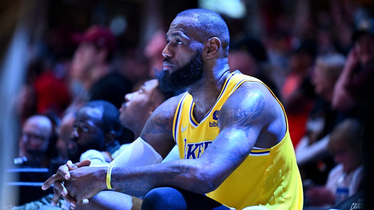 LeBron James Player Props | Model’s Points Pick For Lakers vs. Grizzlies article feature image