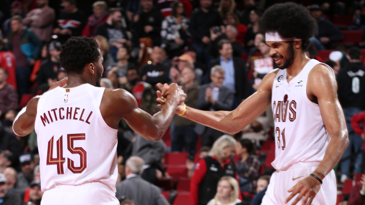NBA First Basket Prop Picks: Bet Donovan Mitchell, Jarrett Allen in Spurs vs. Cavaliers (Feb. 13) article feature image