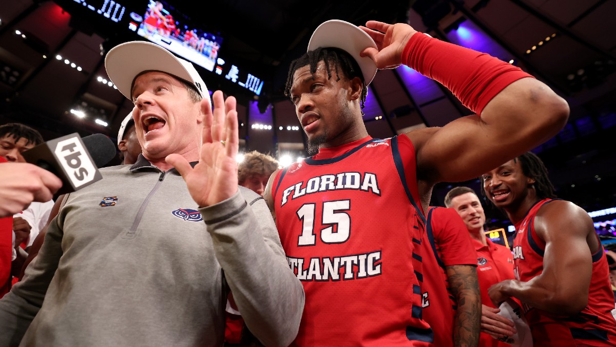 FAU to the Final Four: Bettor Cashes 400/1 Bet article feature image