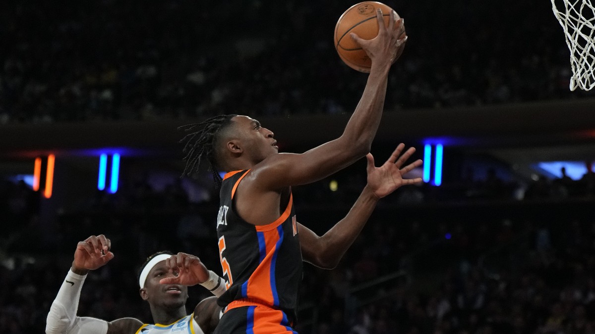 Knicks vs. Lakers Prediction | Expert System’s Top NBA Pick Sunday (March 12) article feature image
