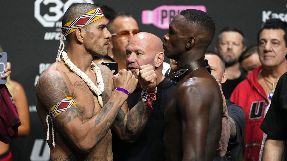 UFC 287 Odds: Updated Betting Lines for Alex Pereira vs. Israel Adesanya 2 in Miami (Saturday, April 8) article feature image