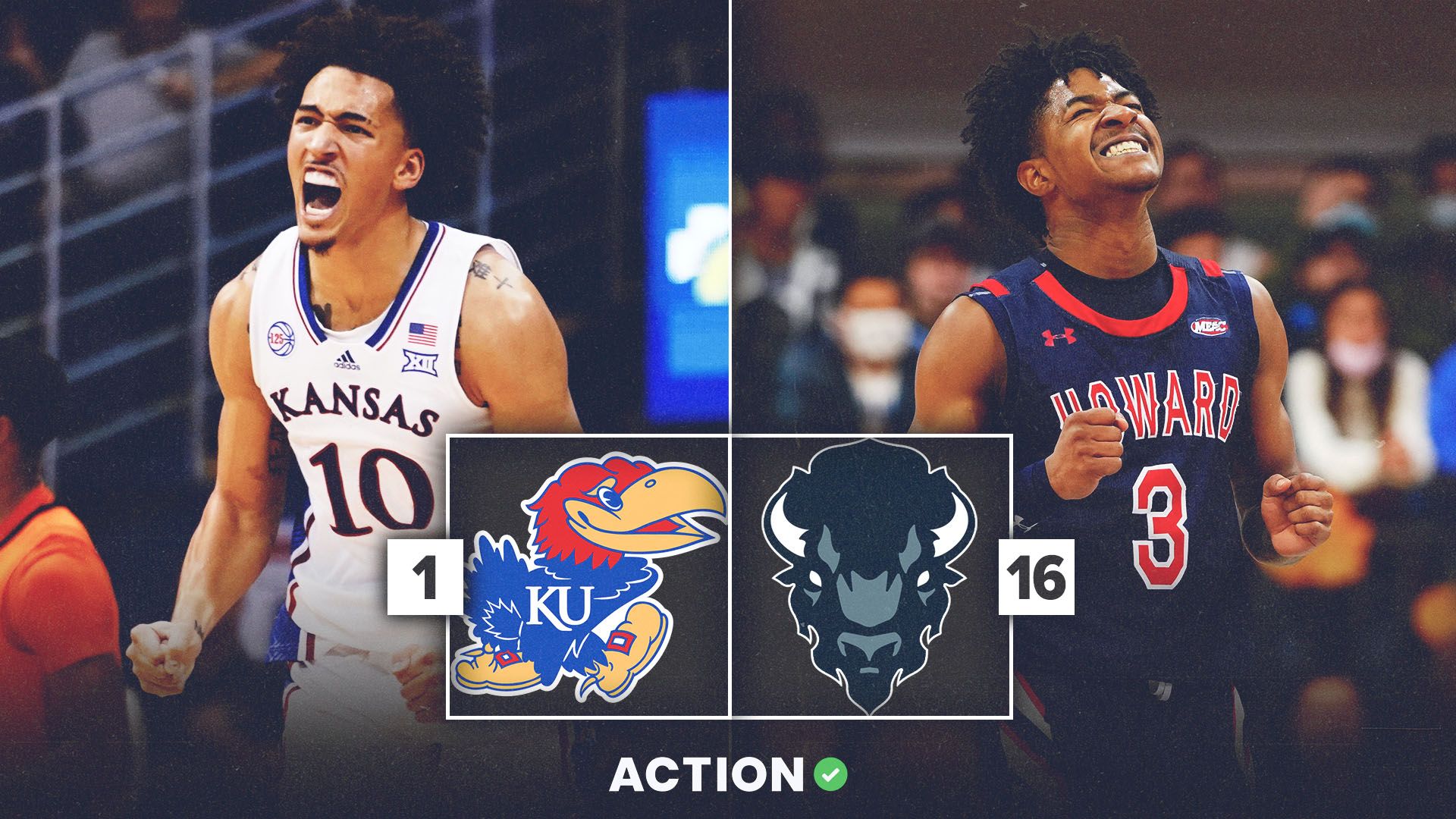 Howard vs Kansas Odds, Picks: Will Jayhawks Cruise in First Half? article feature image
