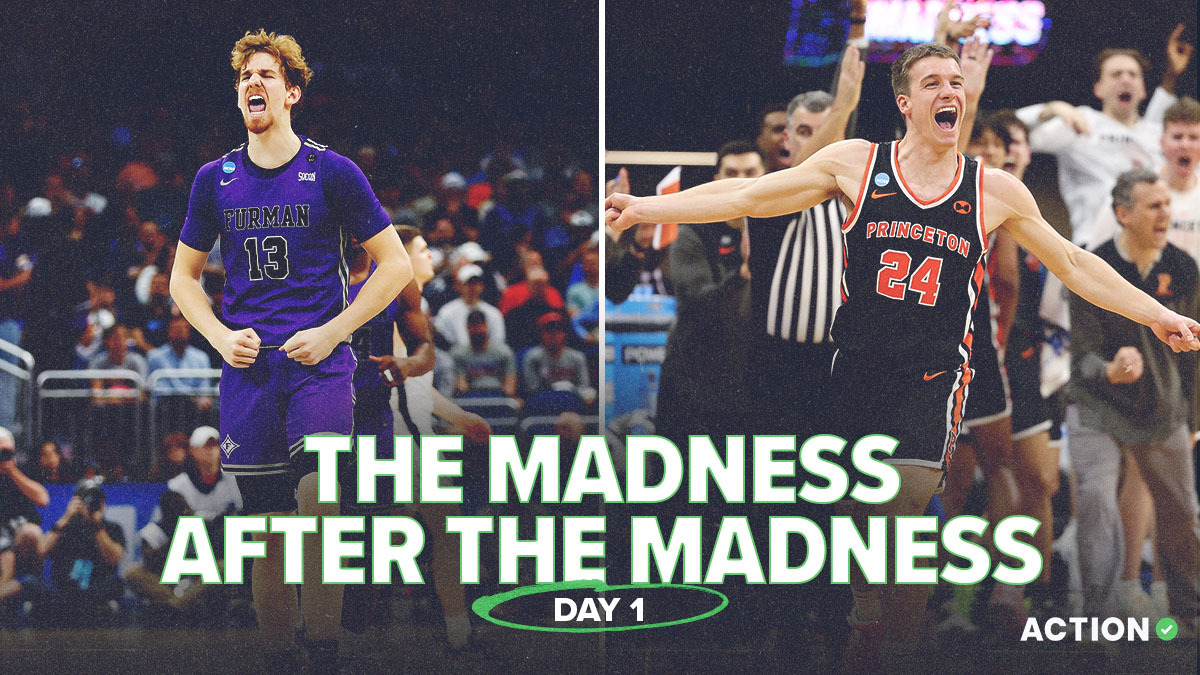 NCAA Tournament Day 1 Live: Betting Trends, Results, Notes, Data & More article feature image