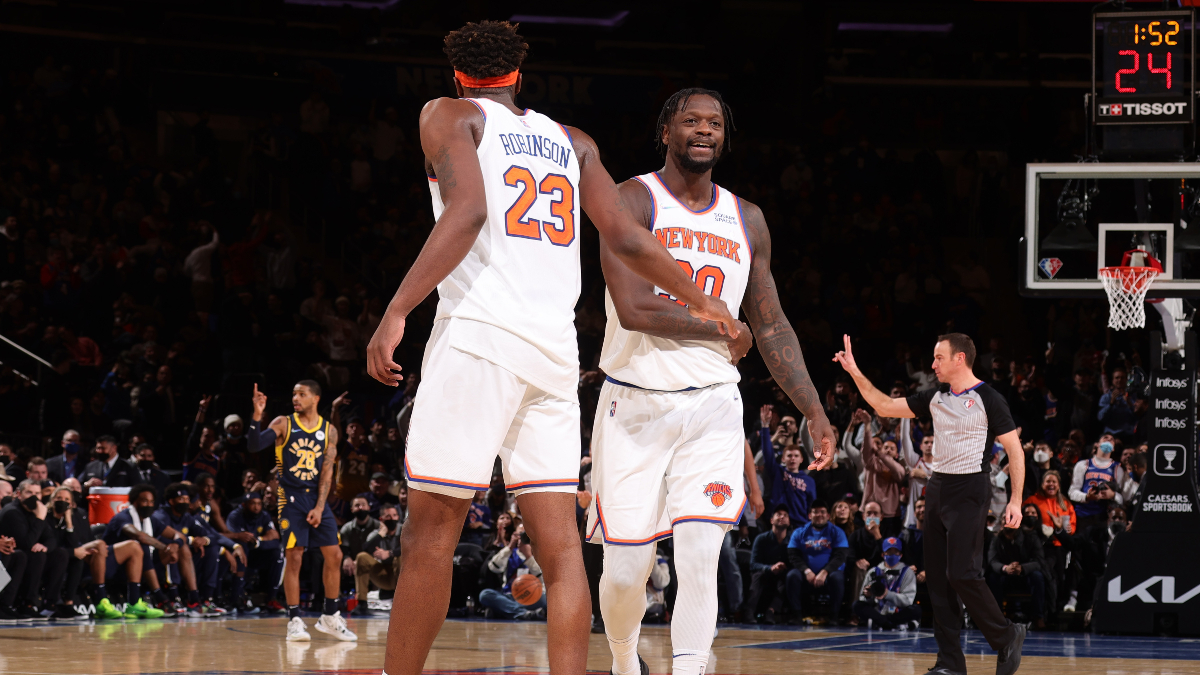NBA First Basket Prop Picks: Bet Julius Randle, Mitchell Robinson in Rockets vs. Knicks (March 27) article feature image