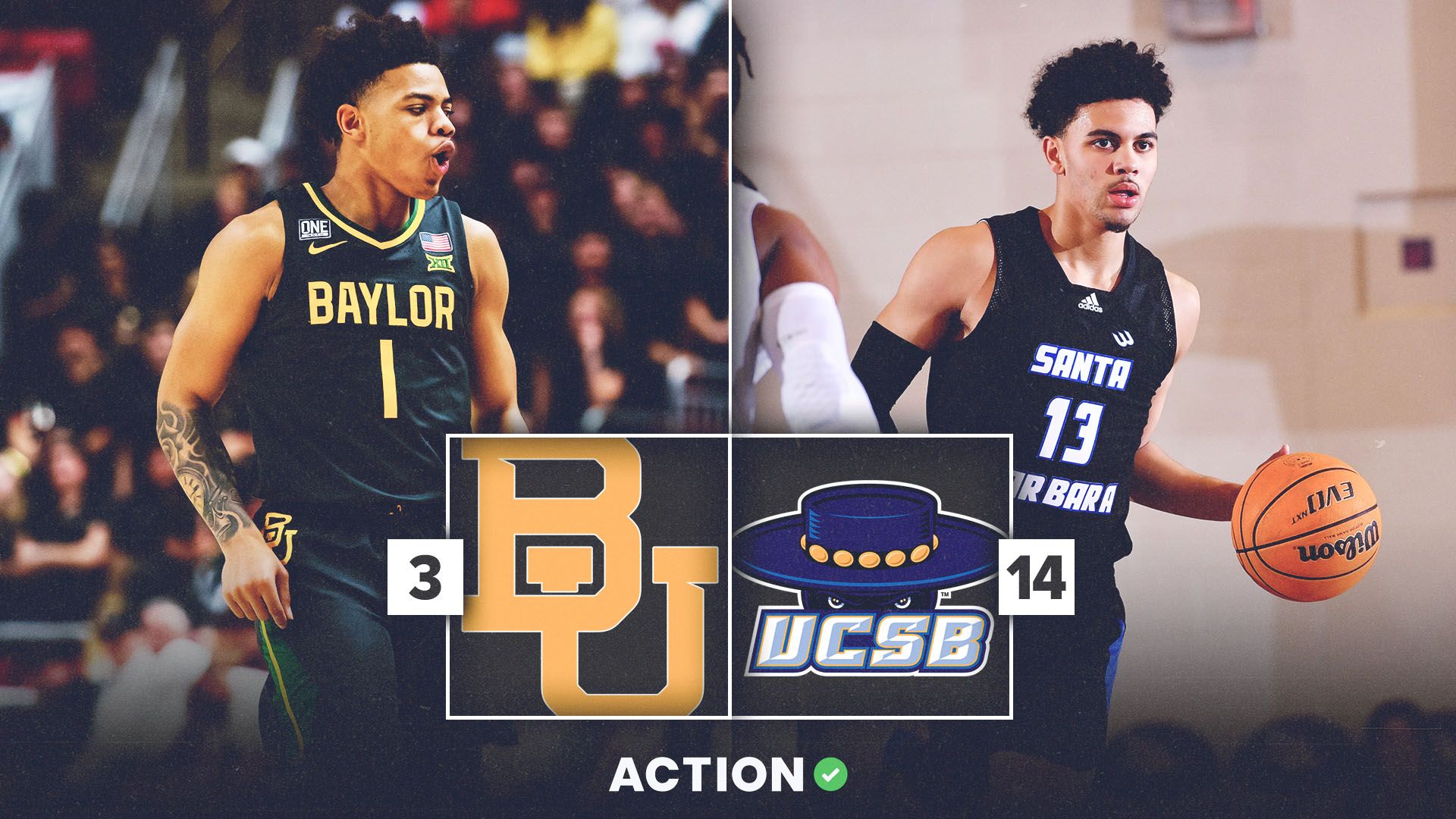 NCAA Tournament Betting Guide for UC Santa Barbara vs. Baylor article feature image