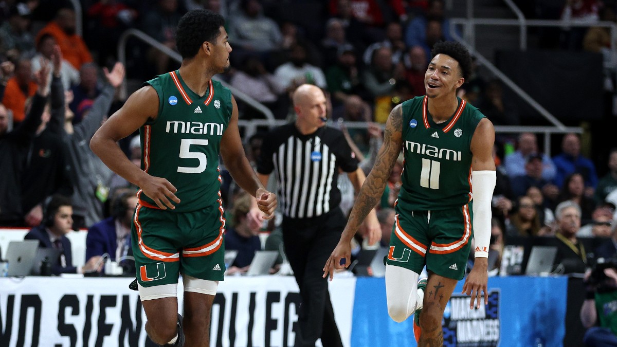 Miami vs Houston Odds, Opening Spread, Start Time, Channel for Sweet 16 article feature image