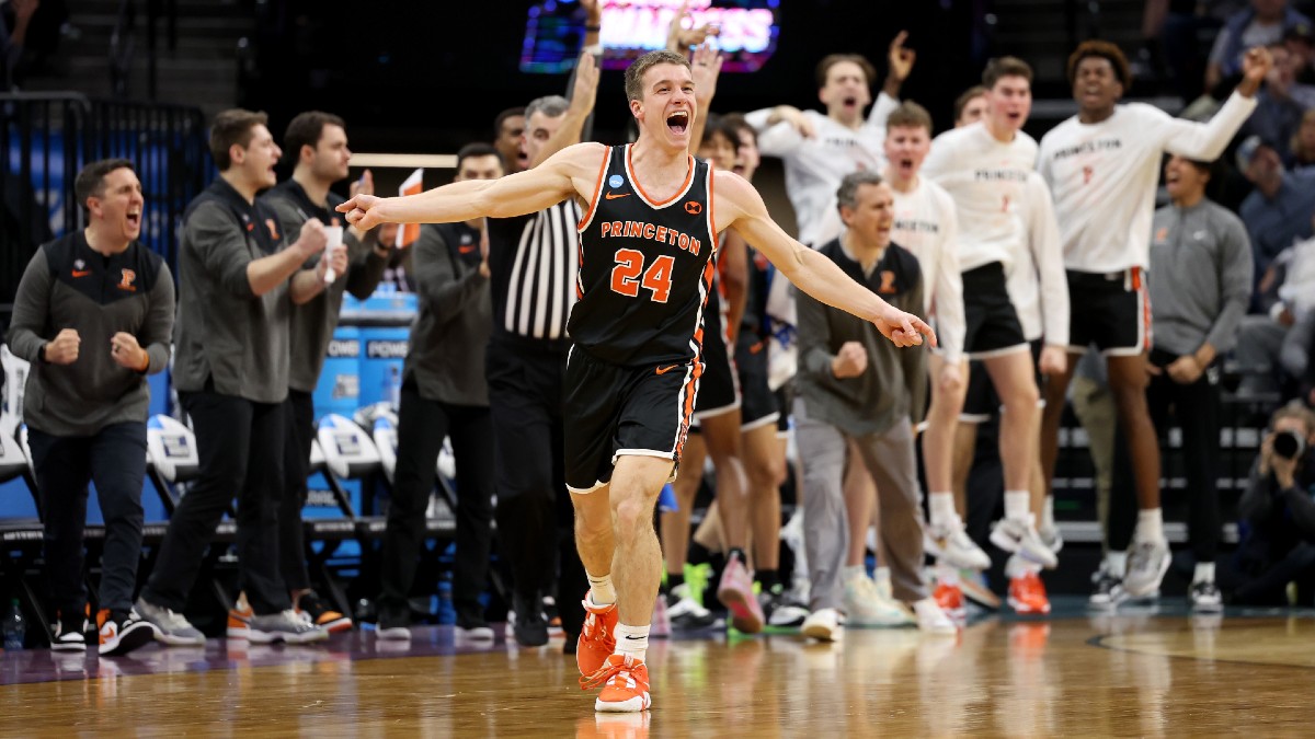 Princeton Upsets Arizona in Top 10 Biggest Upset in Tourney History; What Were the Odds? article feature image