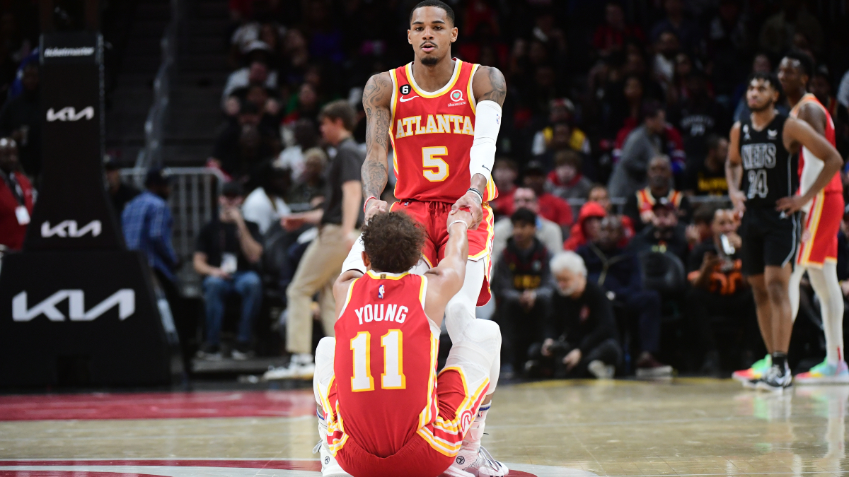 NBA First Basket Expert Picks: Bet Dejounte Murray, Trae Young in Hawks vs. Heat Play-In (April 11) article feature image