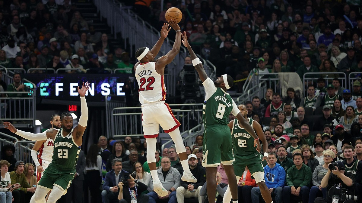 Biggest NBA Playoff Series Upsets: Miami Heat Knockout Milwaukee Bucks article feature image