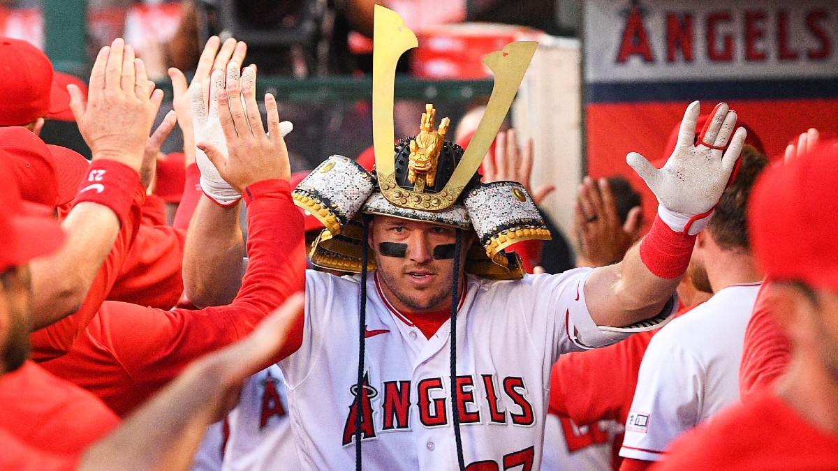 Mike Trout, Alex Cobb Player Props | Odds, Expert MLB Picks for Monday, April 24 article feature image