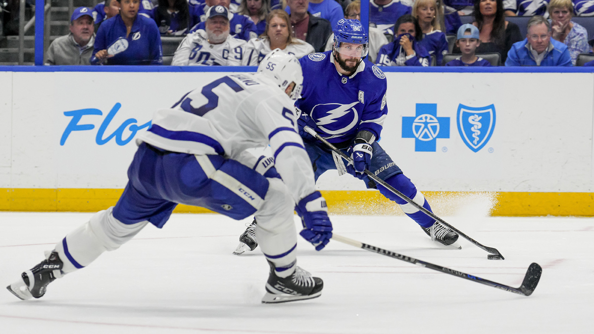 Lightning vs. Maple Leafs Game 5 NHL Same Game Parlay: Odds, Expert Betting Picks for Nikita Kucherov, Brayden Point (Thursday, April 27) article feature image