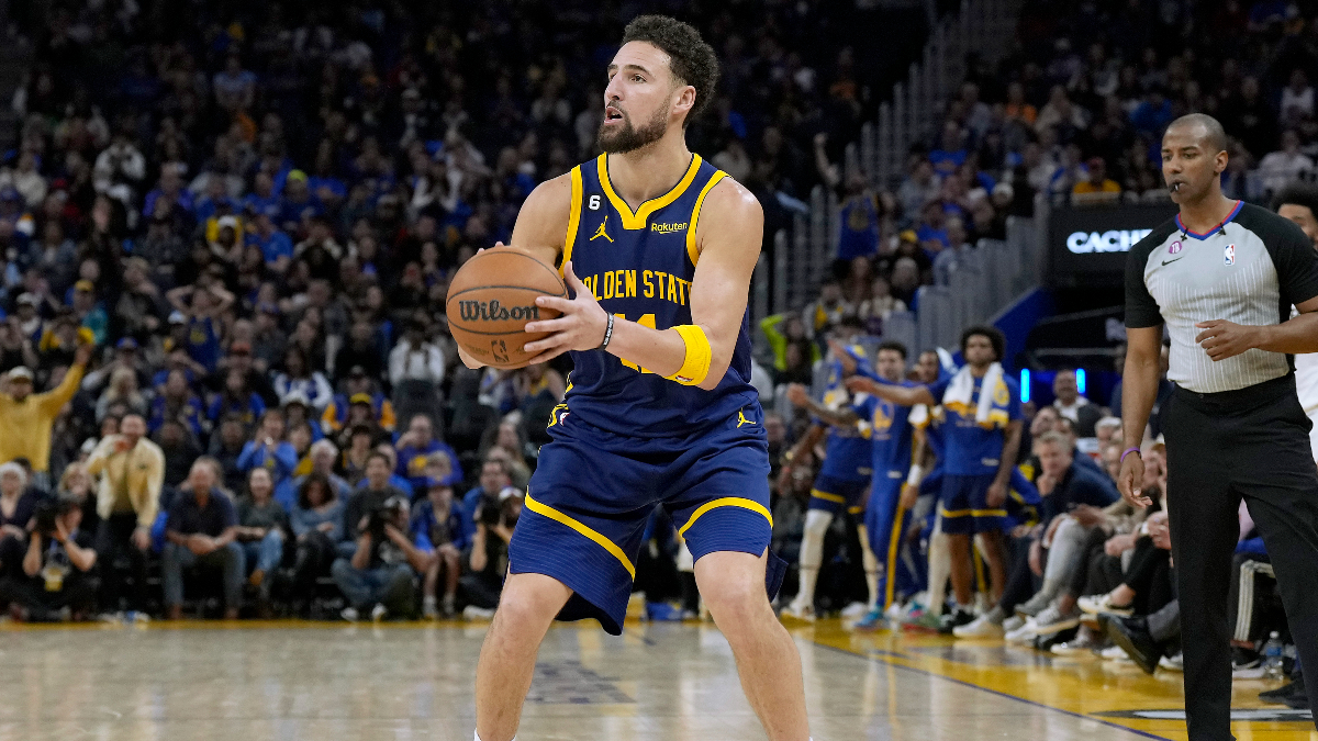 Klay Thompson Player Prop Pick for Warriors vs Nuggets article feature image