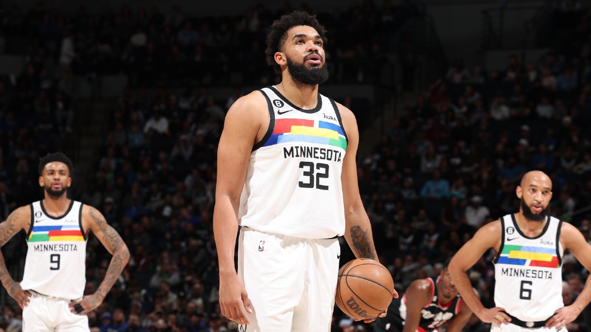 Karl-Anthony Towns NBA Player Props | Nuggets vs. Timberwolves Projections article feature image