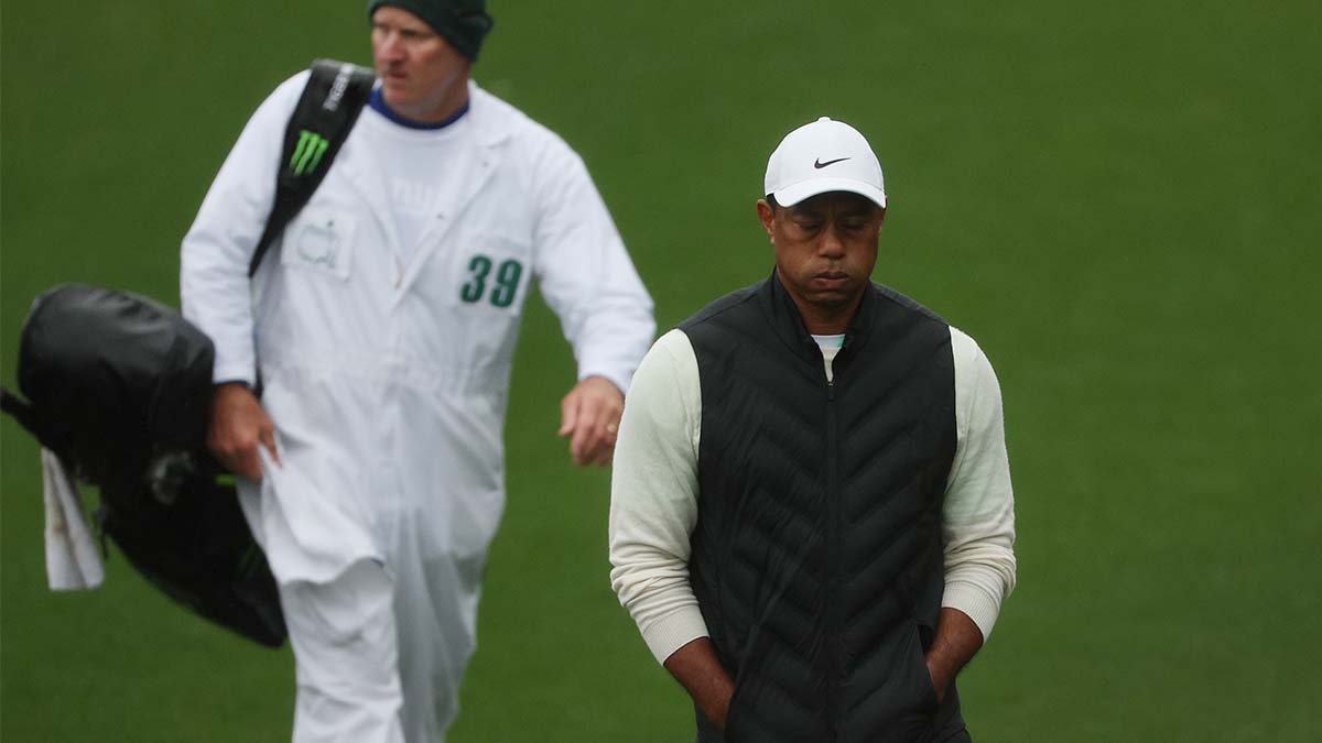 Tiger Woods Makes Cut, Etches Name in Masters History While Helping Sportsbooks article feature image