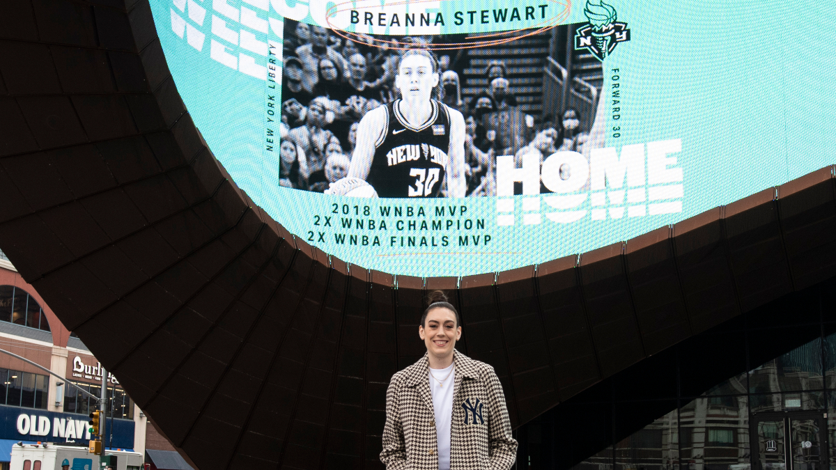 2023 WNBA MVP Odds: Breanna Stewart Leads the Field Entering Training Camp article feature image
