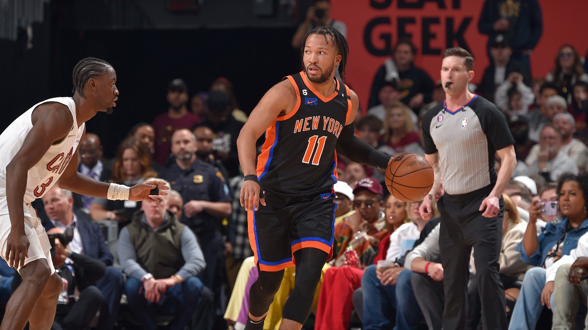 Jalen Brunson NBA Player Props | Cavaliers vs. Knicks Playoff Predictions, Projections article feature image
