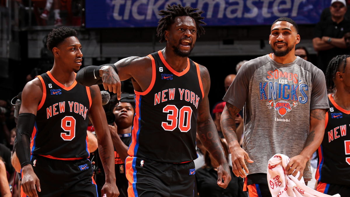 Julius Randle Most Popular Player Props for Knicks vs. Heat at BetMGM (Monday, May 8) article feature image