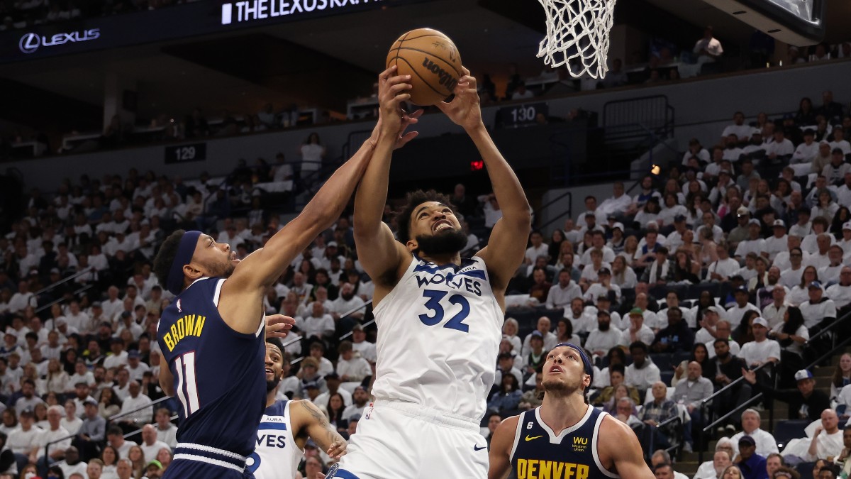 Karl-Anthony Towns NBA Player Props | Timberwolves vs. Nuggets Projection, Prediction article feature image
