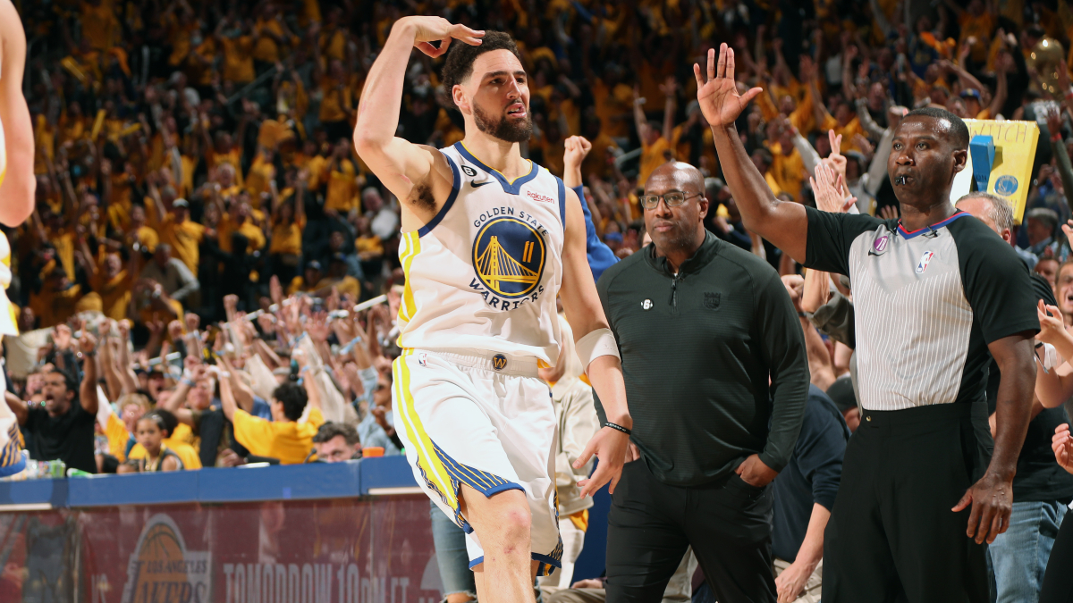NBA Props Today: Klay Thompson, Austin Reaves Lead Top 3-Point Bets (April 28) article feature image