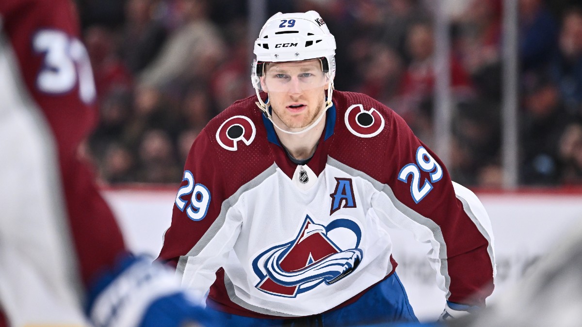 NHL Player Props, Odds: Picks for Igor Shesterkin, Andrei Vasilevskiy & Nathan MacKinnon article feature image