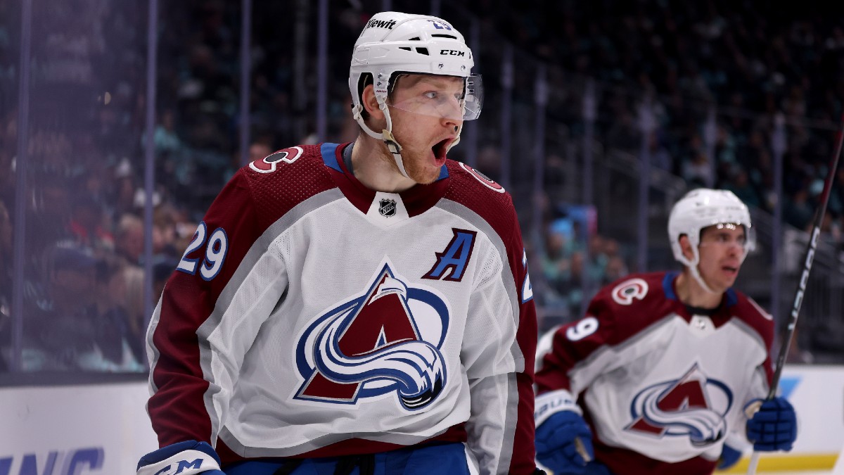 NHL Player Props, Odds: 5 Picks for Nathan MacKinnon & More article feature image