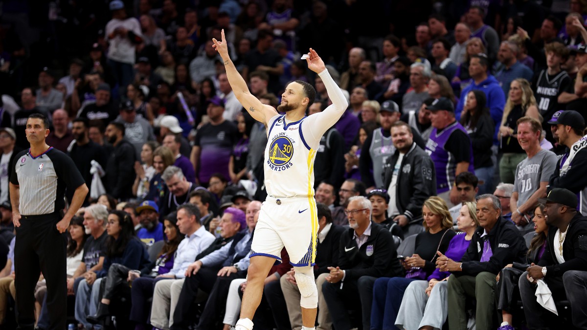 Stephen Curry NBA Player Props | Kings vs. Warriors Playoff Predictions, Projections article feature image