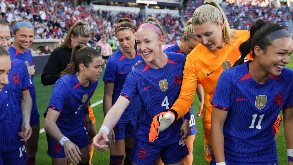 2023 Women’s World Cup Odds Tracker: USWNT Favored; England, Germany Have Next-Best Odds article feature image