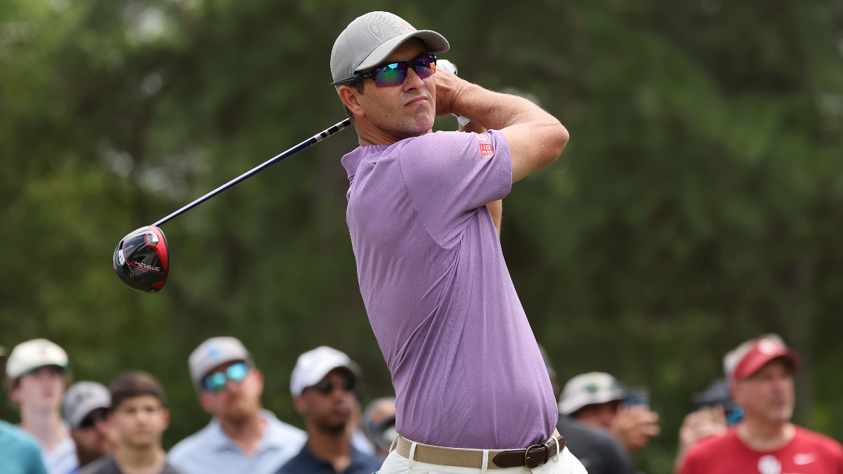 2023 AT&T Byron Nelson First Round Matchup Pick: Bet Adam Scott Over Min Woo Lee article feature image