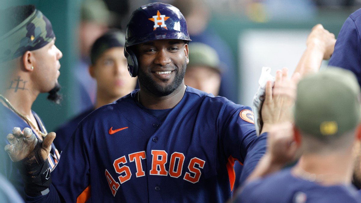 MLB PrizePicks Today, Featuring Yordan Alvarez, Christian Walker, More (Friday, May 26) article feature image
