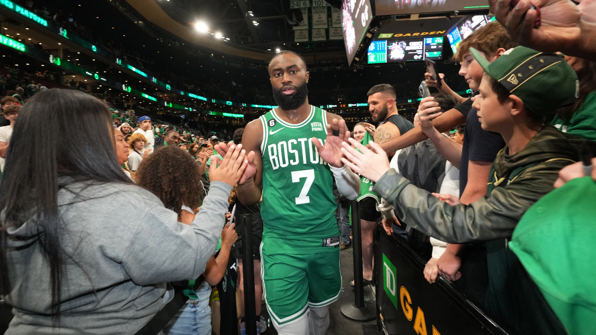 NBA Player Props Today: Picks for Jaylen Brown & Kevin Love in Heat vs. Celtics Game 1 (May 17) article feature image