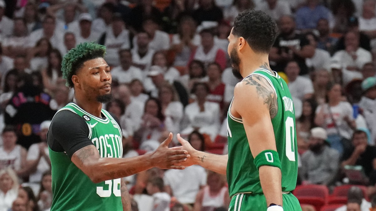 NBA First Basket Prop Pick: Jayson Tatum, Marcus Smart First Scorer Bets for Game 6 (May 27) article feature image