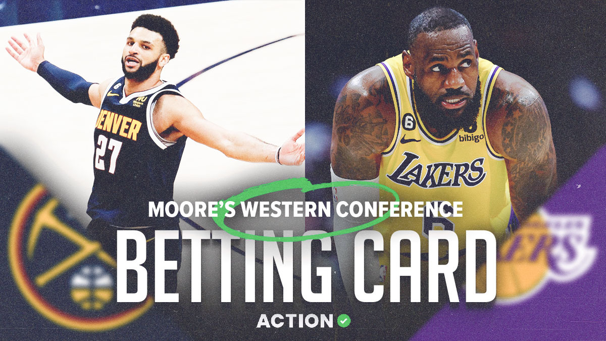 NBA Odds, Picks & Predictions: Matt Moore’s Bets for Game 4 Nuggets vs Lakers article feature image