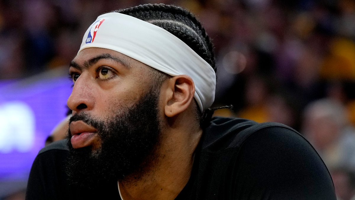 Anthony Davis Injury: Here’s What His Status Means for the Warriors vs Lakers Game 6 Spread article feature image