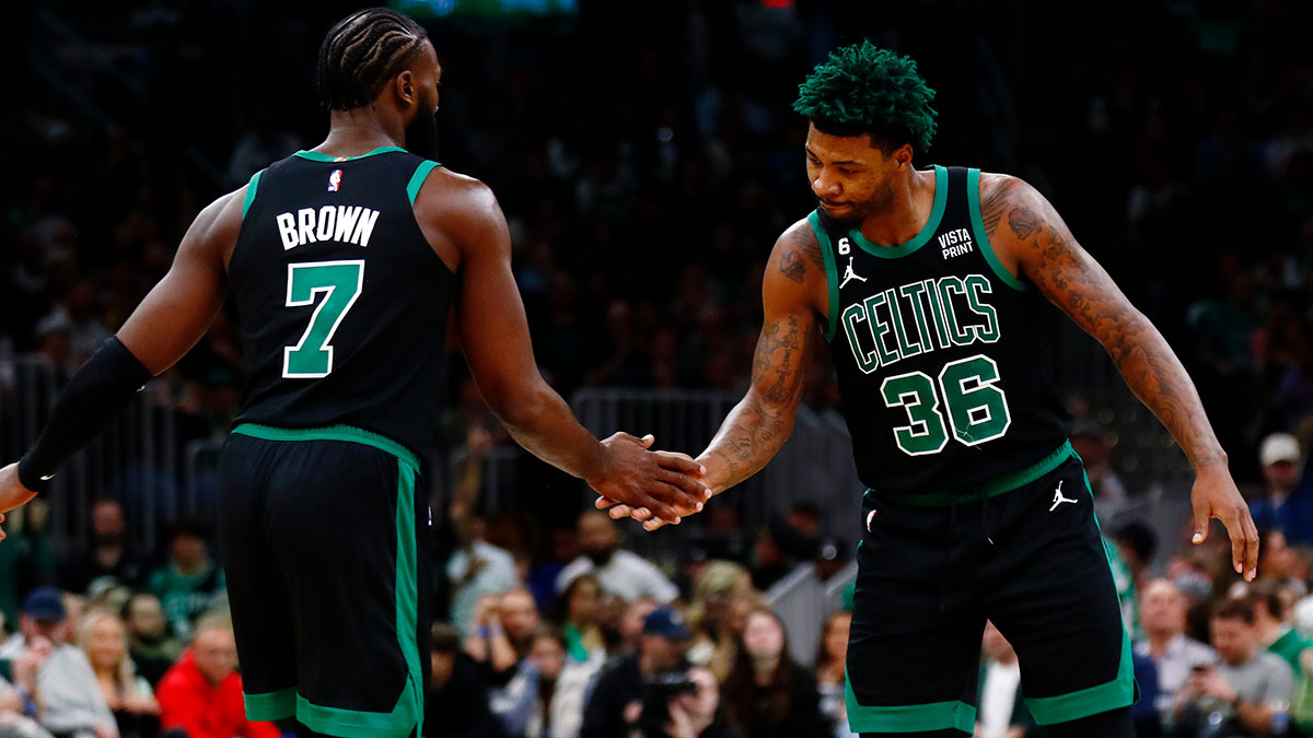 NBA First Basket Prop Pick: Bet Jaylen Brown, Marcus Smart in Heat vs. Celtics (May 29) article feature image
