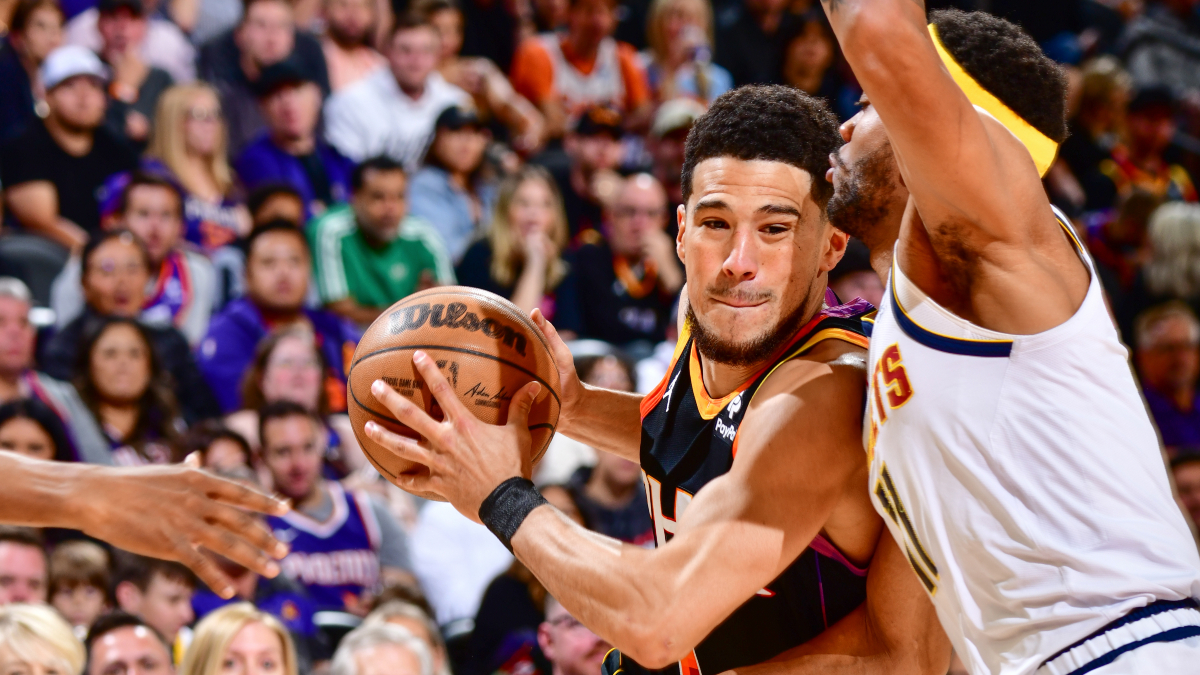 NBA Player Player Props: The Devin Booker Bet for Nuggets v. Suns article feature image