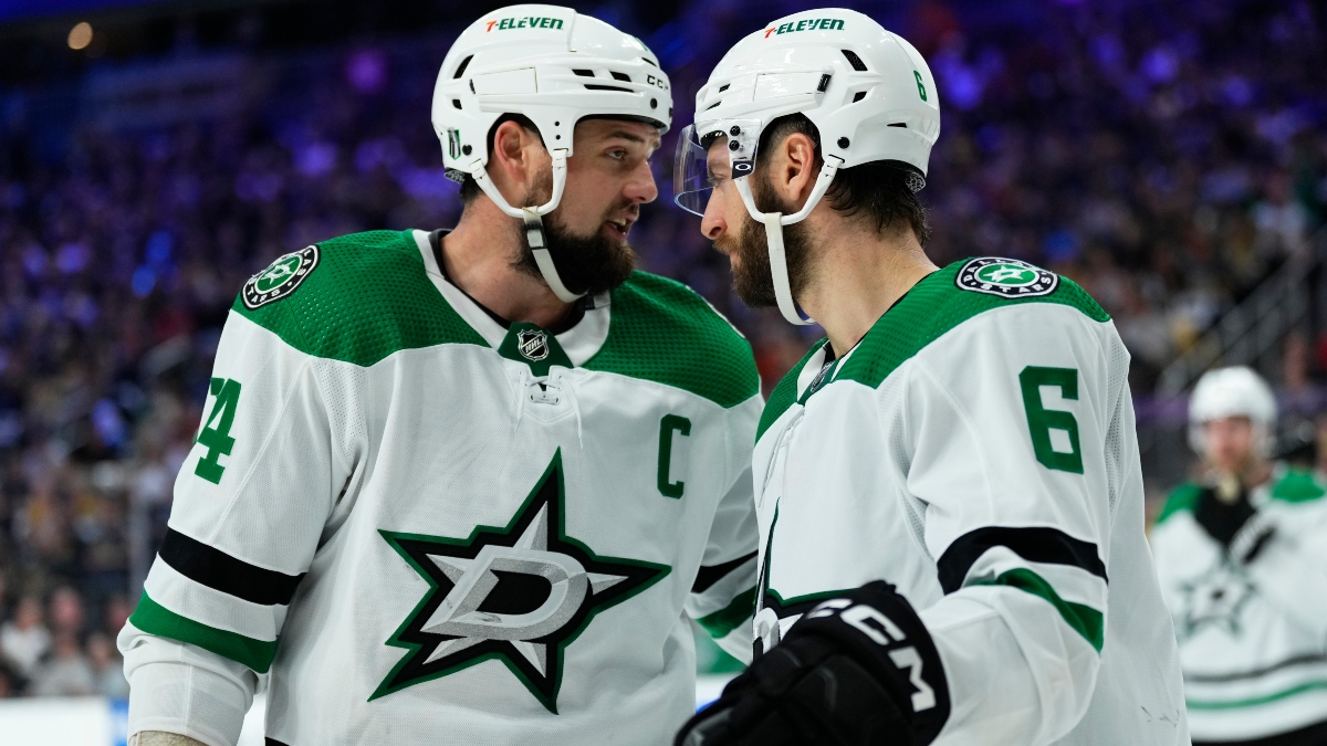 NHL Odds for Golden Knights vs Stars: Sharp Betting Predictions for Tuesday’s Game 3 article feature image