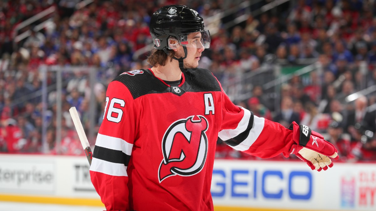 Rangers vs Devils Single Game Parlay: Bet Igor Shesterkin, Jack Hughes & More article feature image