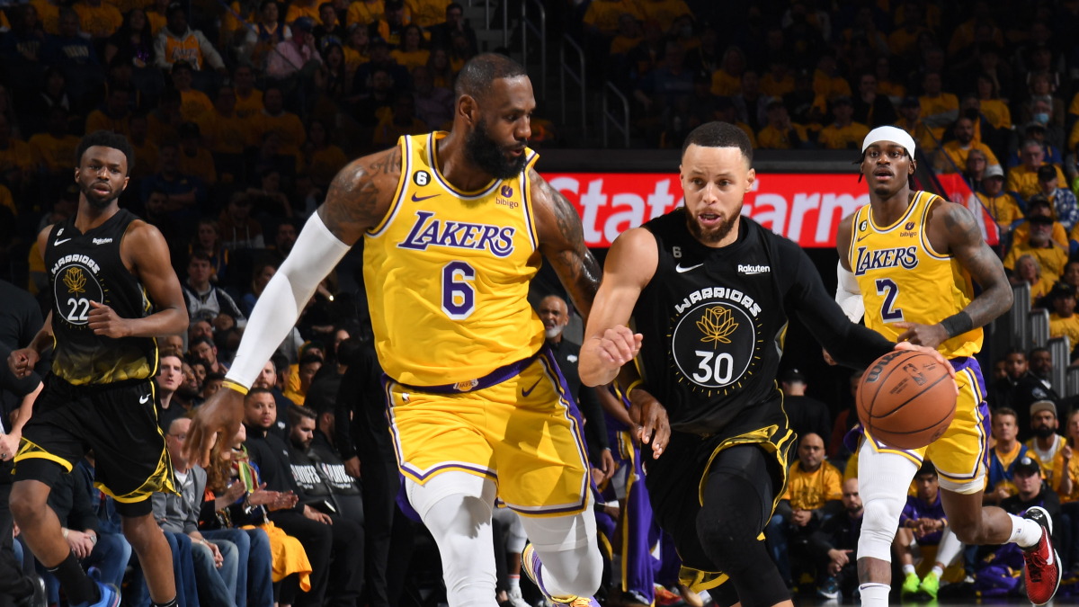 NBA Odds, Picks & Predictions: Matt Moore’s Bets for Lakers vs. Warriors Game 2 (May 4) article feature image